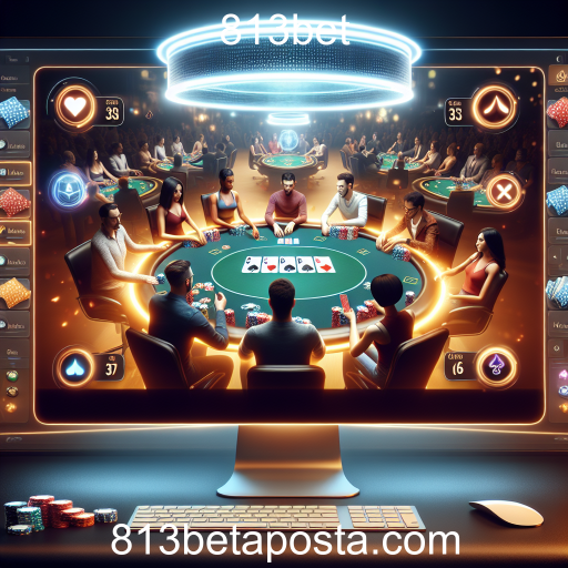 Descubra a Emoção do Pôquer no 813bet